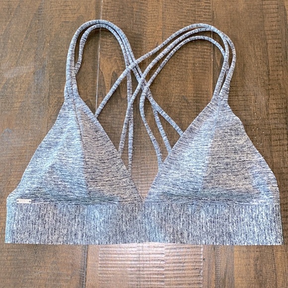 PINK grey bra small - Picture 2 of 5